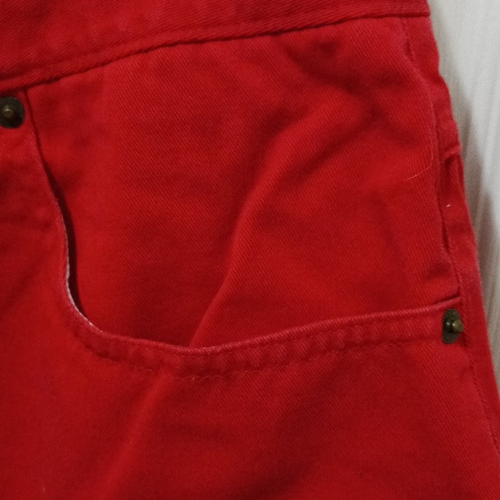 Talbot's classic 5 pocket red shorts size 18 - Picture 4 of 10